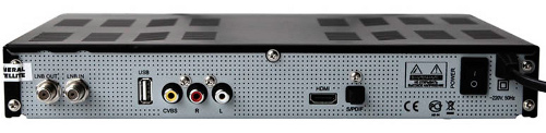 Задняя часть ресивера HD 9305